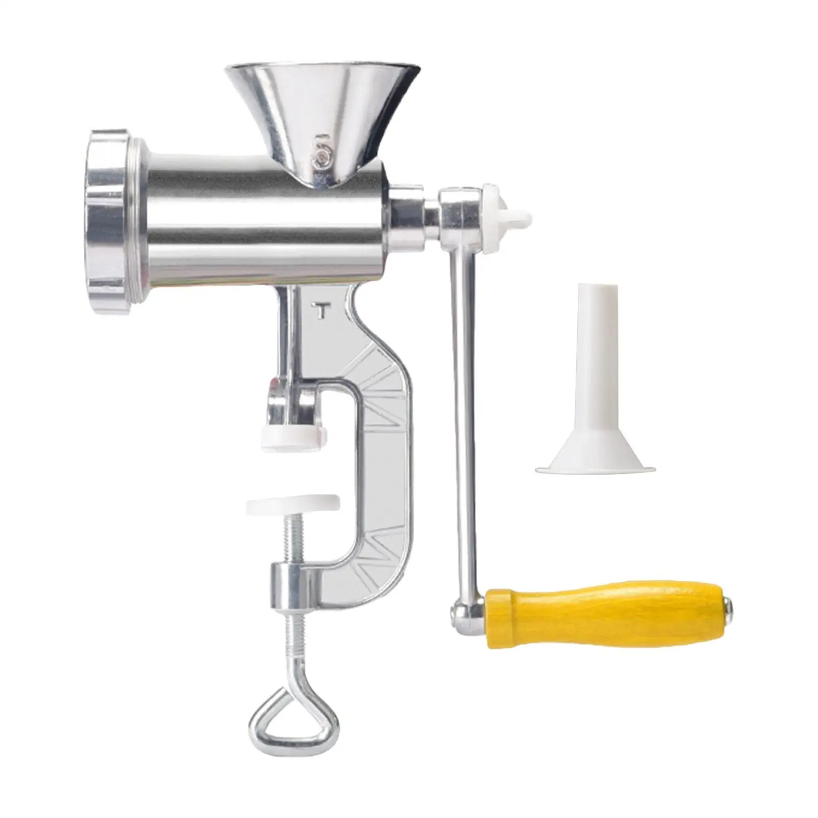 Manual Meat Filler Sausage Stuffer Machine Tool with Aluminum Body for Home Kitchen Sausage Making Grinder Food Processing