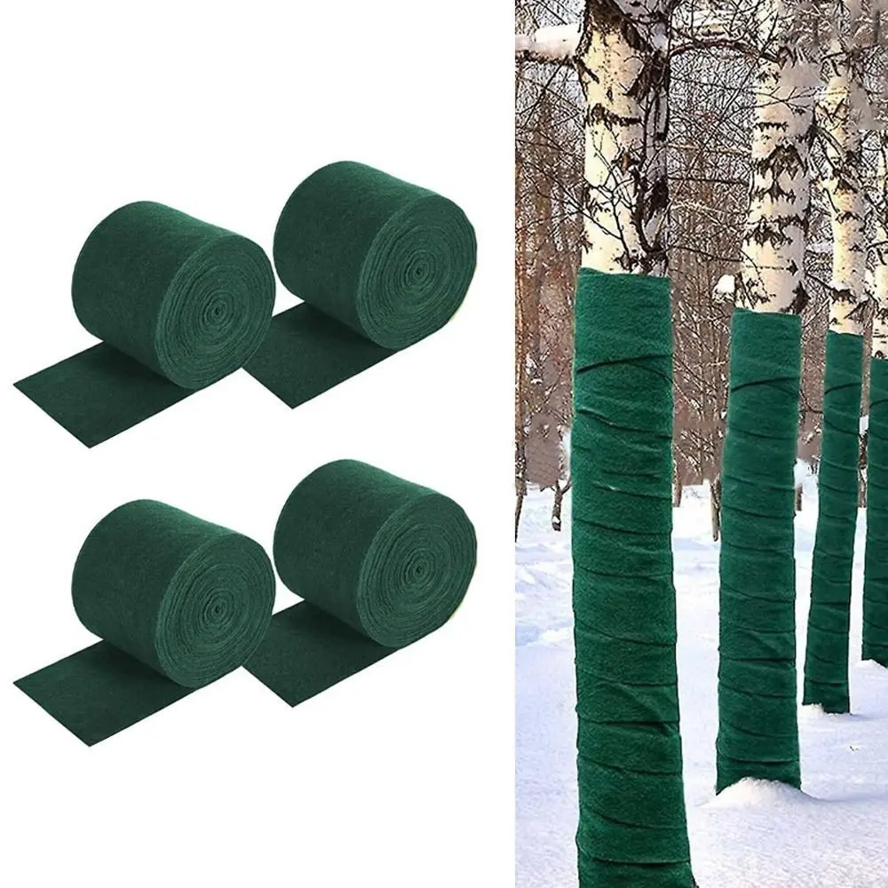 Cotton Tree Protection Tape Green Keep Warm Plant Bandage Wrap Moisture Retention Coldproof Plant Antifreeze Cover