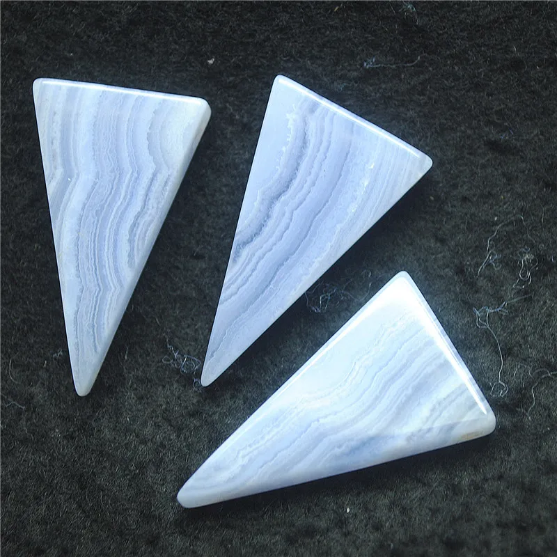 1PC Natural Blue AGATE STONE PENDANT MATCHING BEAD THE HOLE THROUGH THE STONE BEST QUALITY  GOOD CHOICE