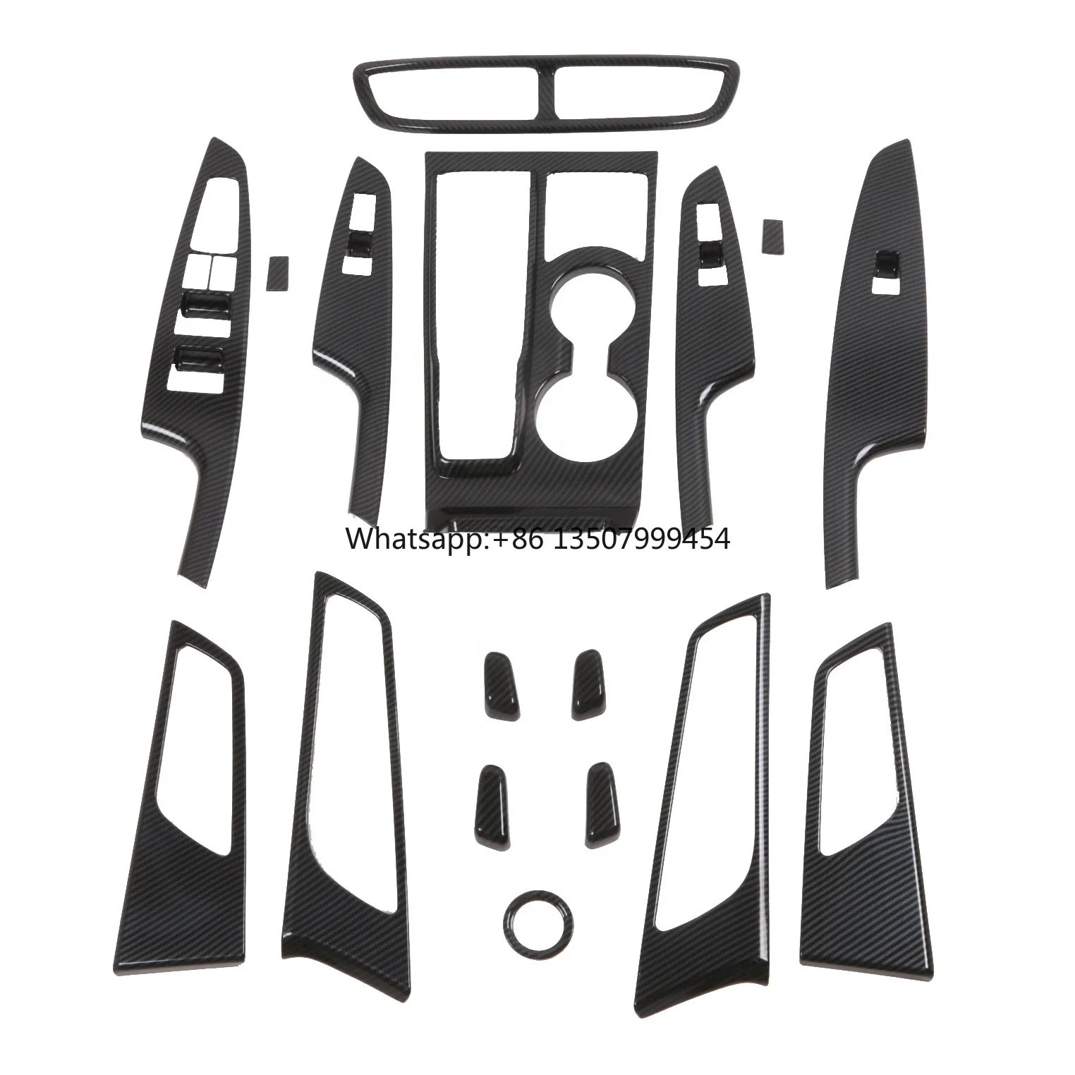 

WZXD High Quality Auto Accessories Carbon Inner Accessories for Hyundai Tucson 2019