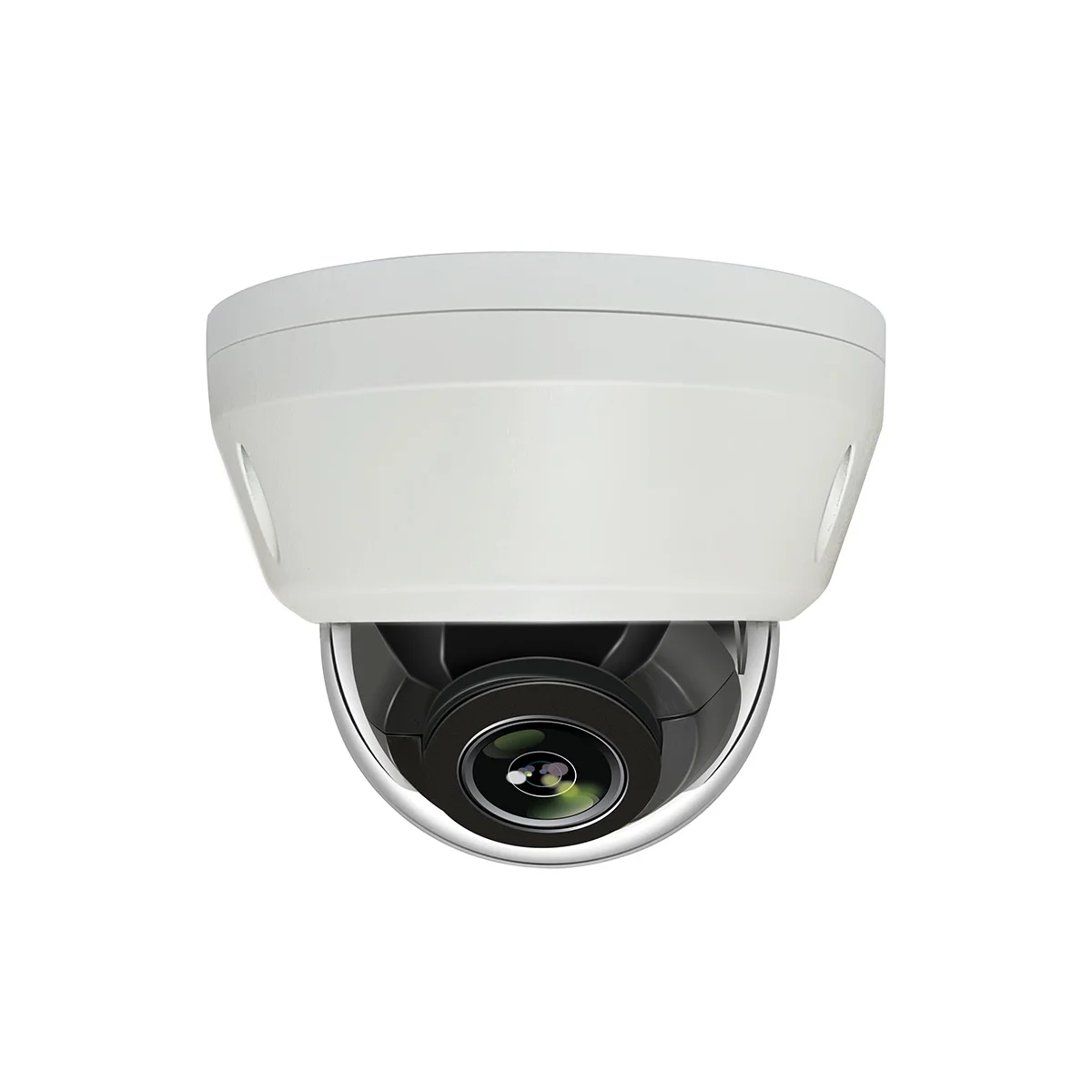 h.265 hd cctv 5mp 6mp vandalproof dome ip camera 2.8-12mm manual zoom poe audio alarm sd storage reset human/vehicle detection