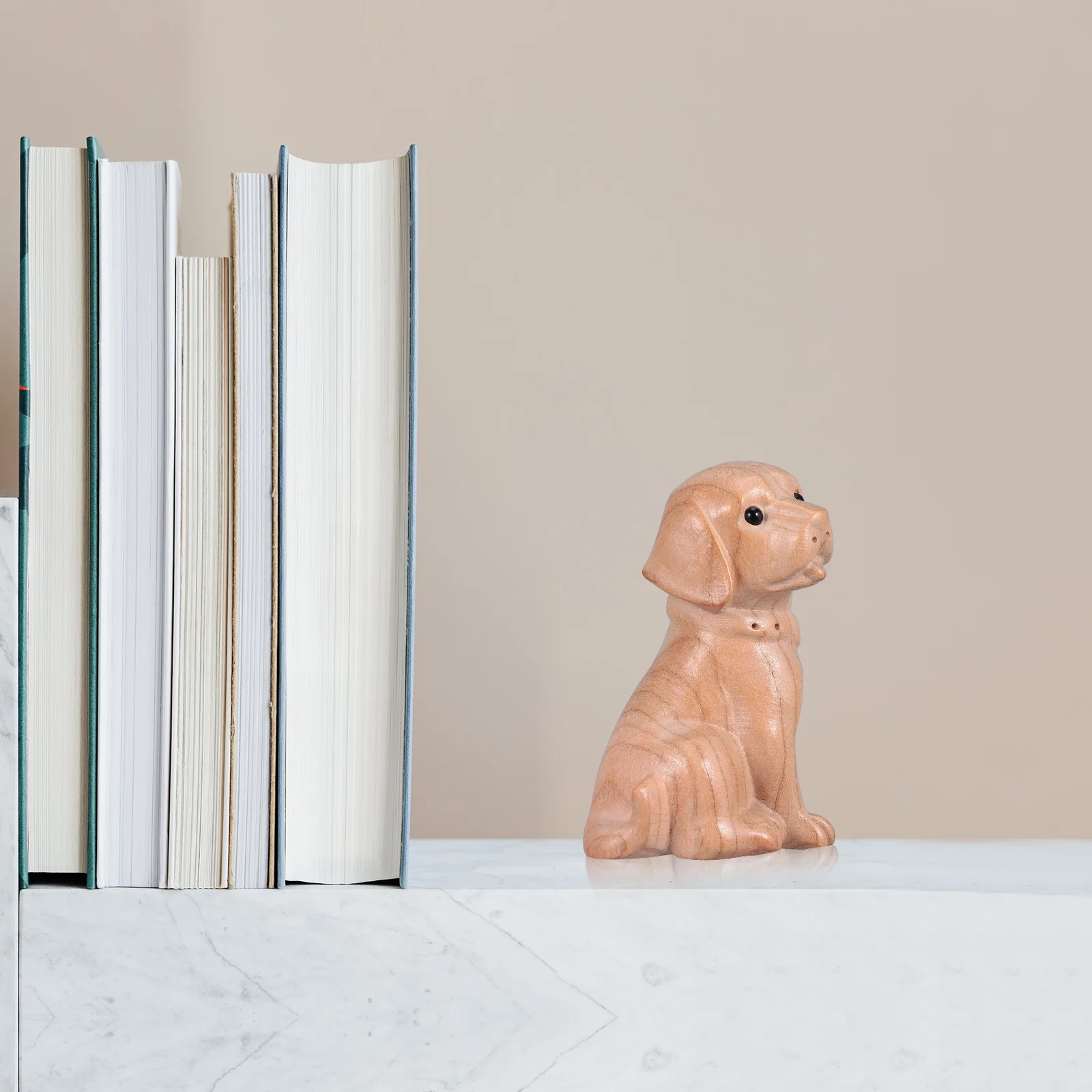 1 шт. деревянная статуэтка собаки, уникальный подарок