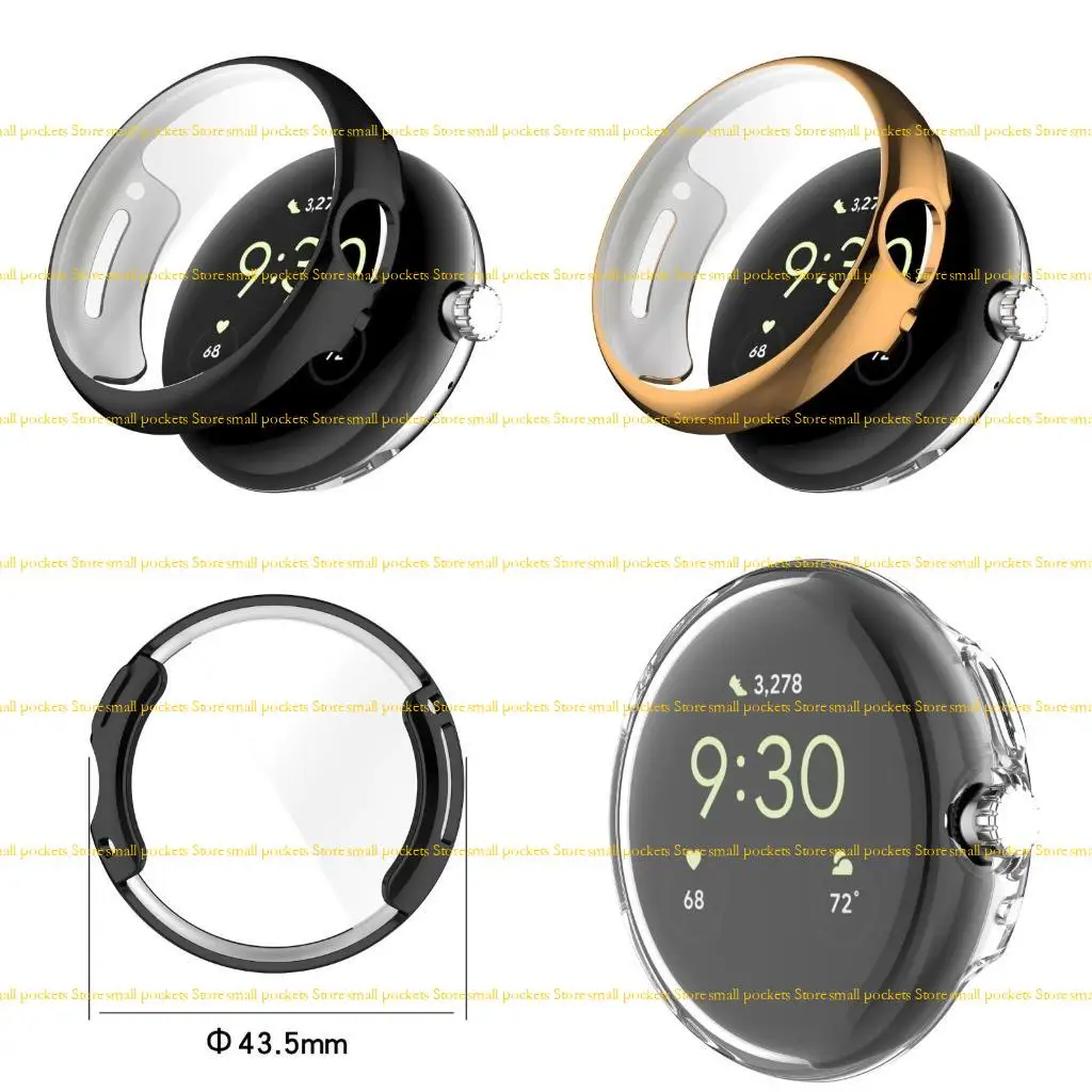 

R1WD Противоударная защитная пленка для экрана для корпуса Pixel Watch 2, защита от царапин