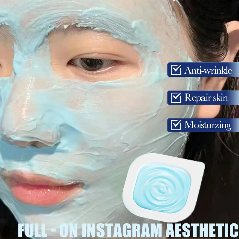 Korean High-end Anti Wrinkle Blue Bandage Quickly Absorbs Young Refine Pores Repair Moisturize And Replenish Water