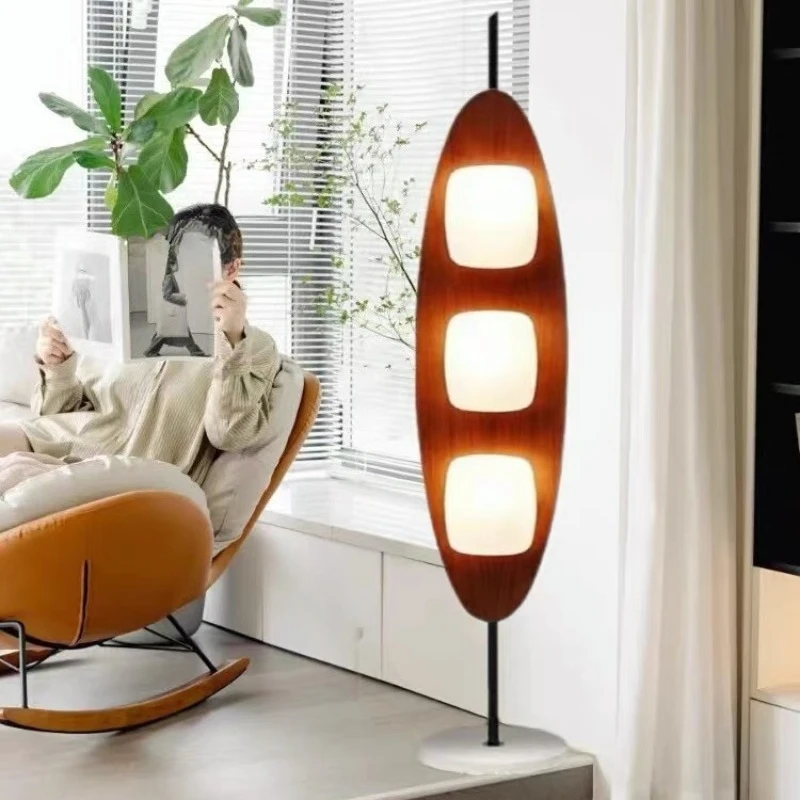 Medieval living room sofa floor lamp bedroom creative ins wind advanced sense designer sailing vertical