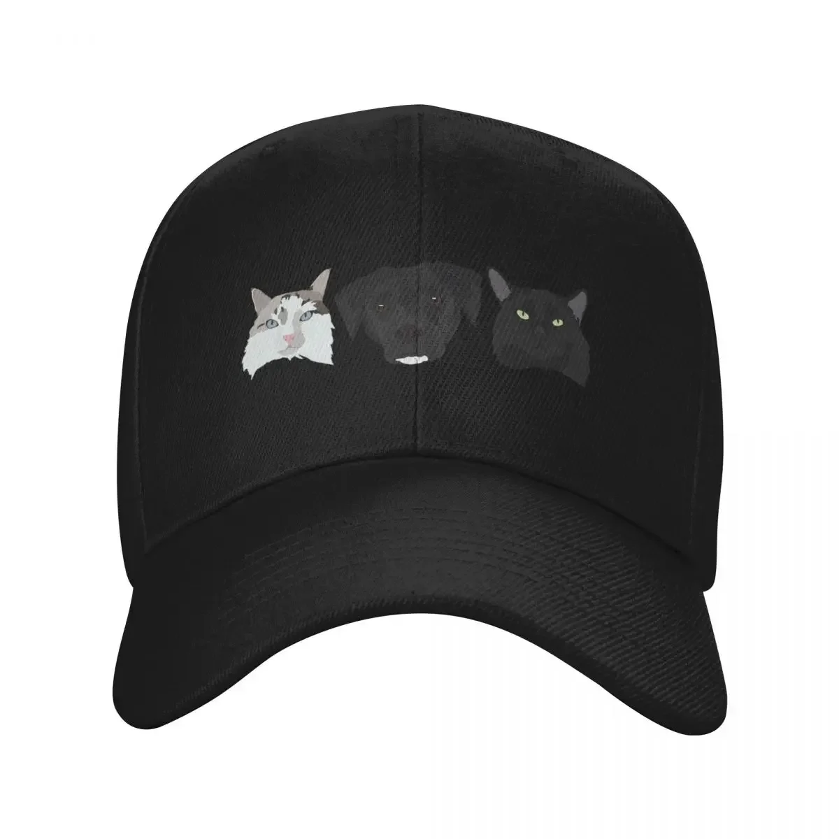 Barnes Pets Baseball Cap Male hat men's big size hat For Girls Men's