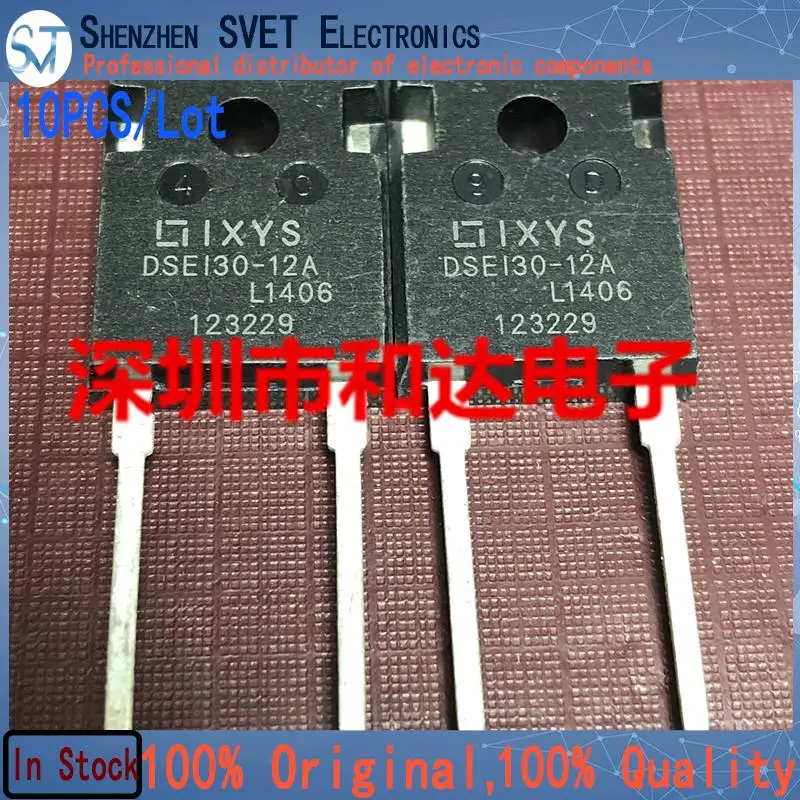 

10PCS/Lot DSEI30-12A MOS TO-247 26A 1200V New And Imported Original 100%Test In Stock
