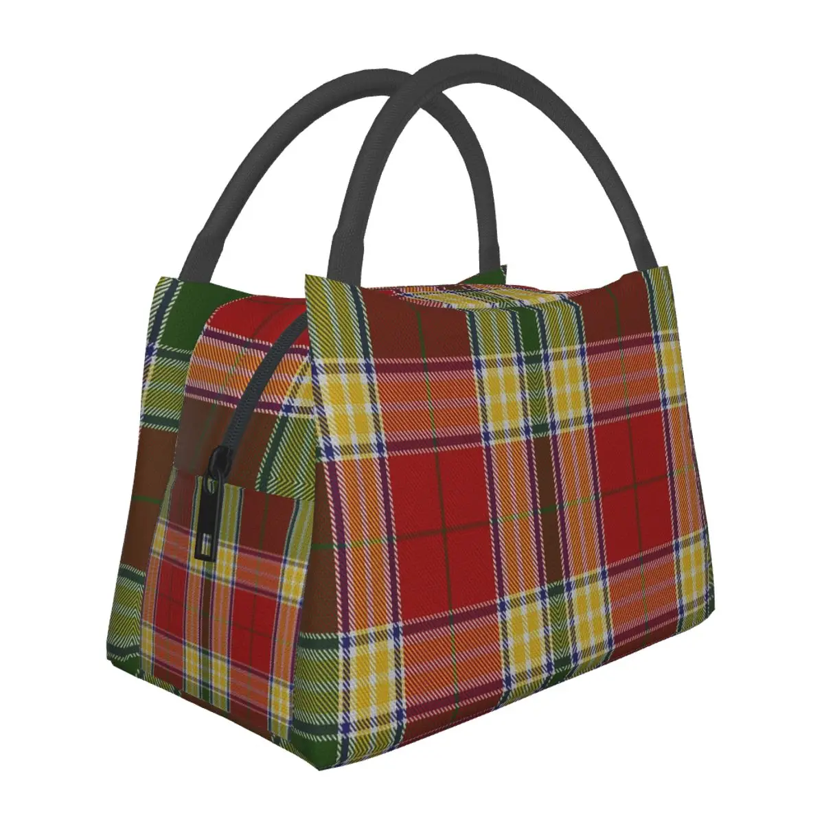 Clan Gibson Tartan Insulated Lunch Bag for School Picnic Storage Food Boxes Portable Container Cooler Thermal Lunch Box Tote