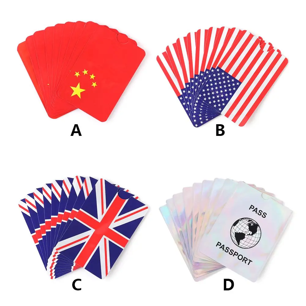 Smart Aluminium Protect Case Cover, RFID Bloqueio, Titular do Cartão Bancário, Anti Rfid Wallet, 5 Pcs, 10 Pcs