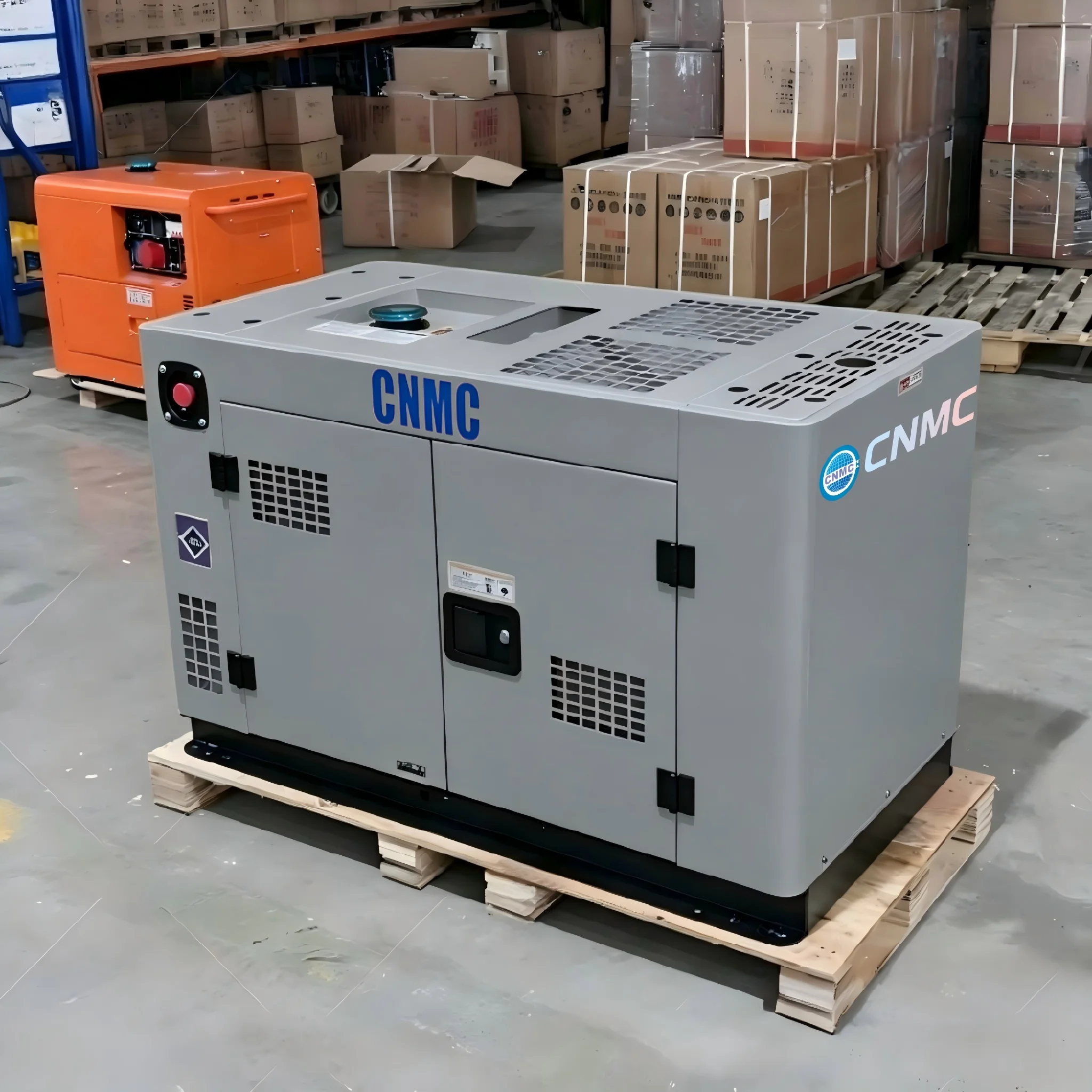 

CNMC Silent Diesel Generator 10KW 12KW 15KW 18KW 20KW diesel generators Customizable with wheels generators for home electricity