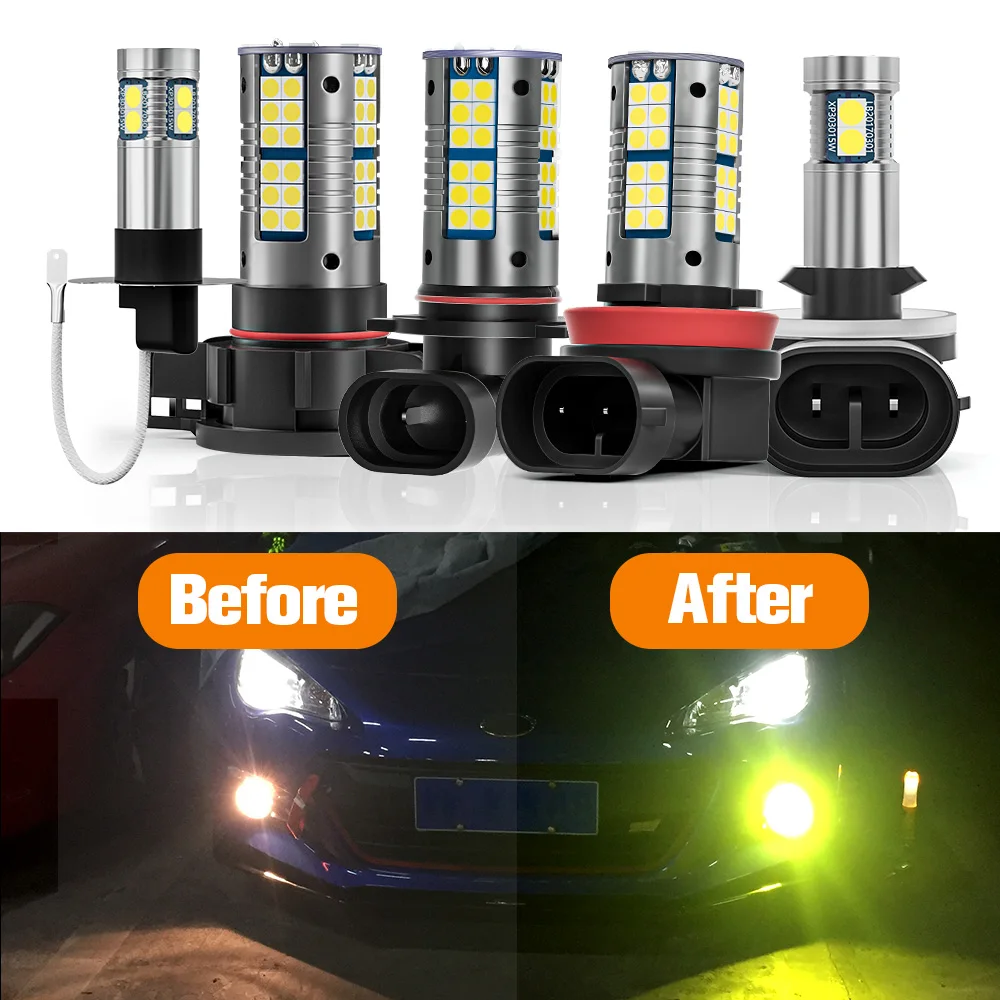 2pcs LED Front Fog Light Bulb Accessories For Kia Sorento 1 2 3 2002-2019 2006 2007 2008 2009 2010 2011 2012 2013 2014 2015 2016