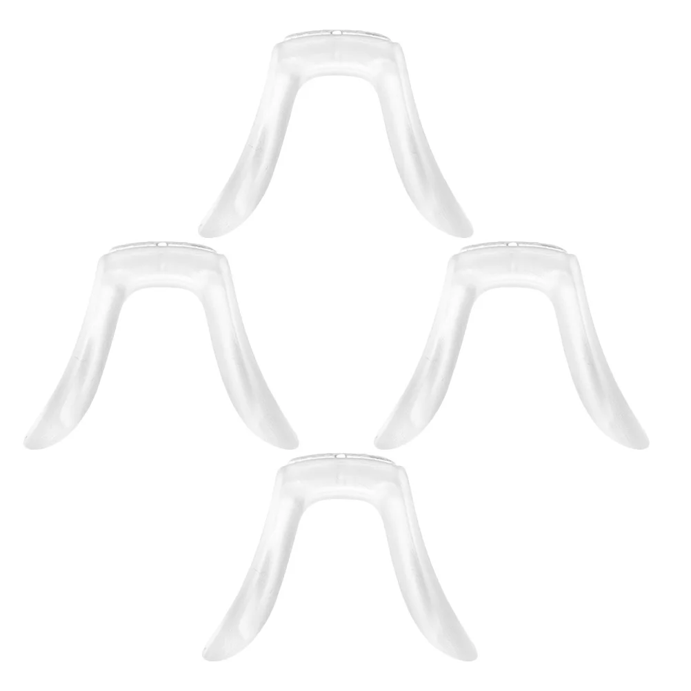 

4Pcs Adjustable Silicone Eyeglass Nose Pads U Shaped Anti-Slip Replacement Soft Comfortable Nose Support Pads for All-Day Wear