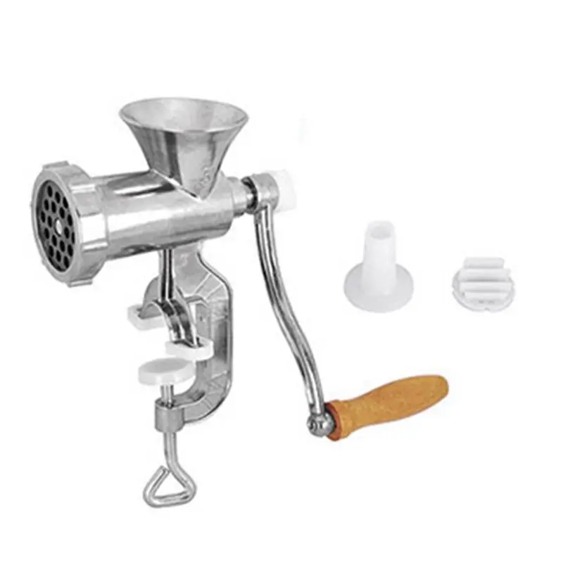 

Customer Favorite Food Processor Manual Mini Meat Mincer Portable Chopper Grinder Blender Steel For Beef Fish Home