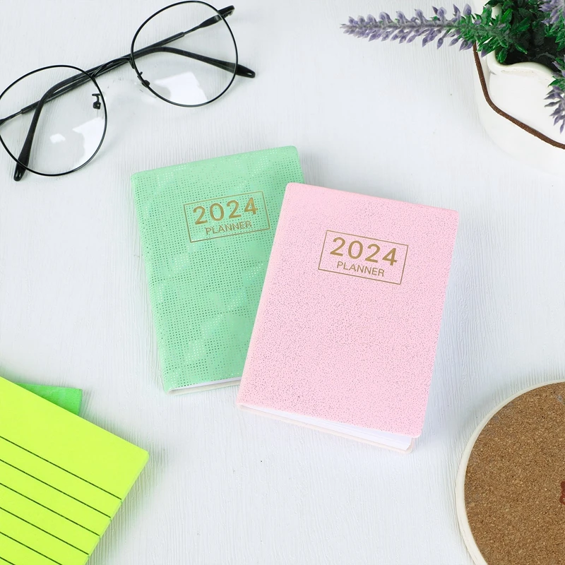 

2024 A7 Notebook Notepad Daily Weekly Agenda Planner Notebooks Stationery Office School Supplies