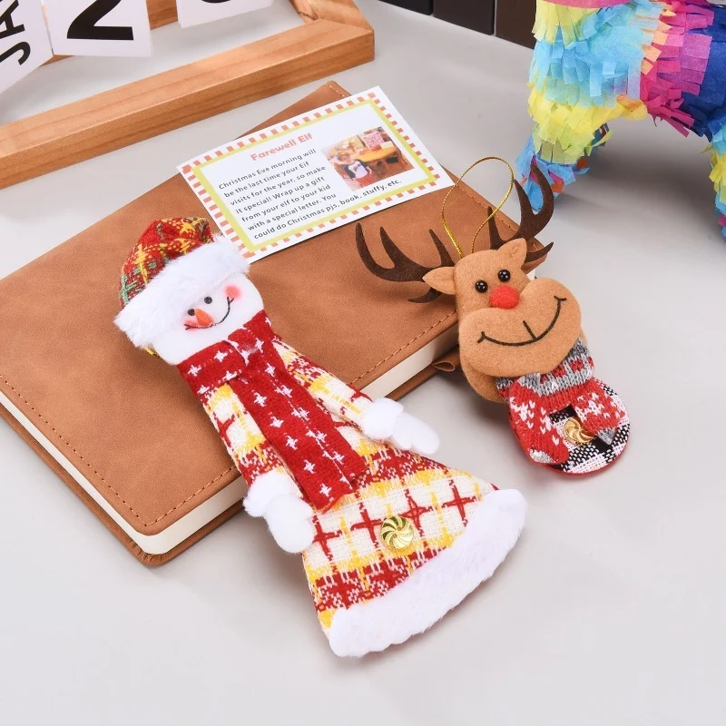 

C5 Christmas Countdown Elf Gift Kit 24 Days Christmas Decoration Funny Plastics Christmas Countdown Best Elf Pranks Kid Gift Box