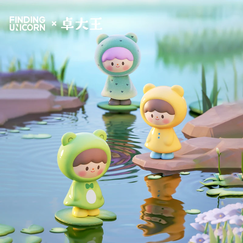 

Genuine Cartoon Characters Zzoton Series Blind Box Trendy Desktop Decoration Decorative Mini Doll Surprise Collect Model Gift