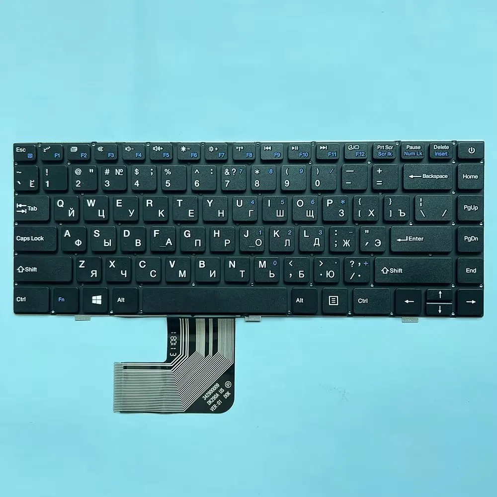 DK290A  Russian Keyboard For Prestigio Smartbook 133S PSB133S01 JM-290 YJ-522 YXT-NB93-54 YXT-NB91-25 DK290C MB2904005 GL-NB871