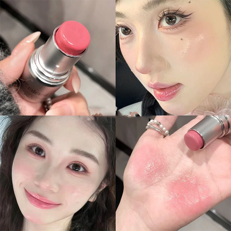 Water Light Highlighter Stick Shimmer Face Blush Stick Body Illuminator เครื่องสําอาง Lasting Milk Jelly Contour Brighten Make Up