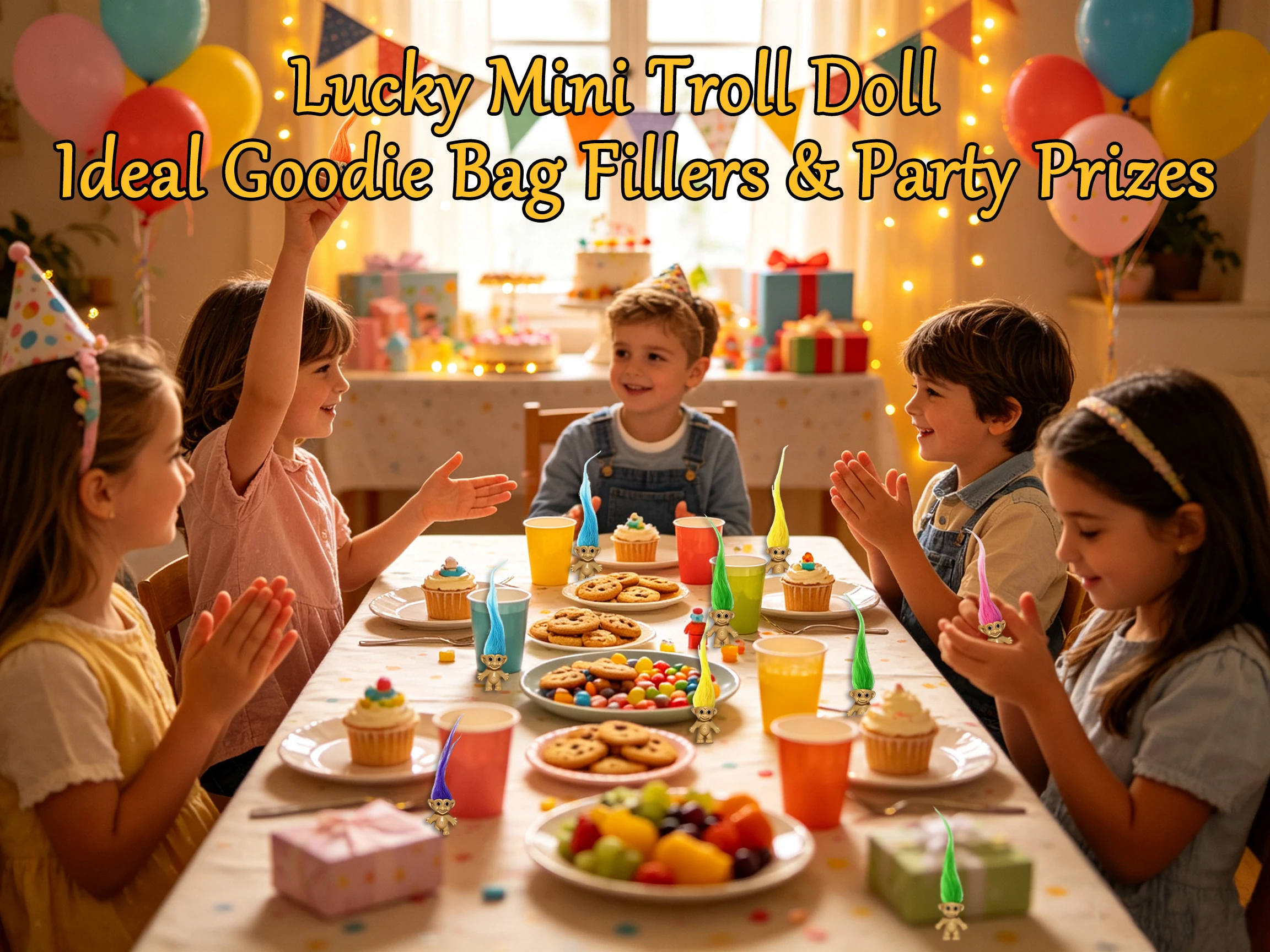 50-200 Stück Mini-Troll-Puppen Vintage Mini-Troll-Spielzeug für Kinder Geschenktüten-Füller Party-Geschenke Halloween Weihnachten Klassenzimmer-Geschenke – Detail 8