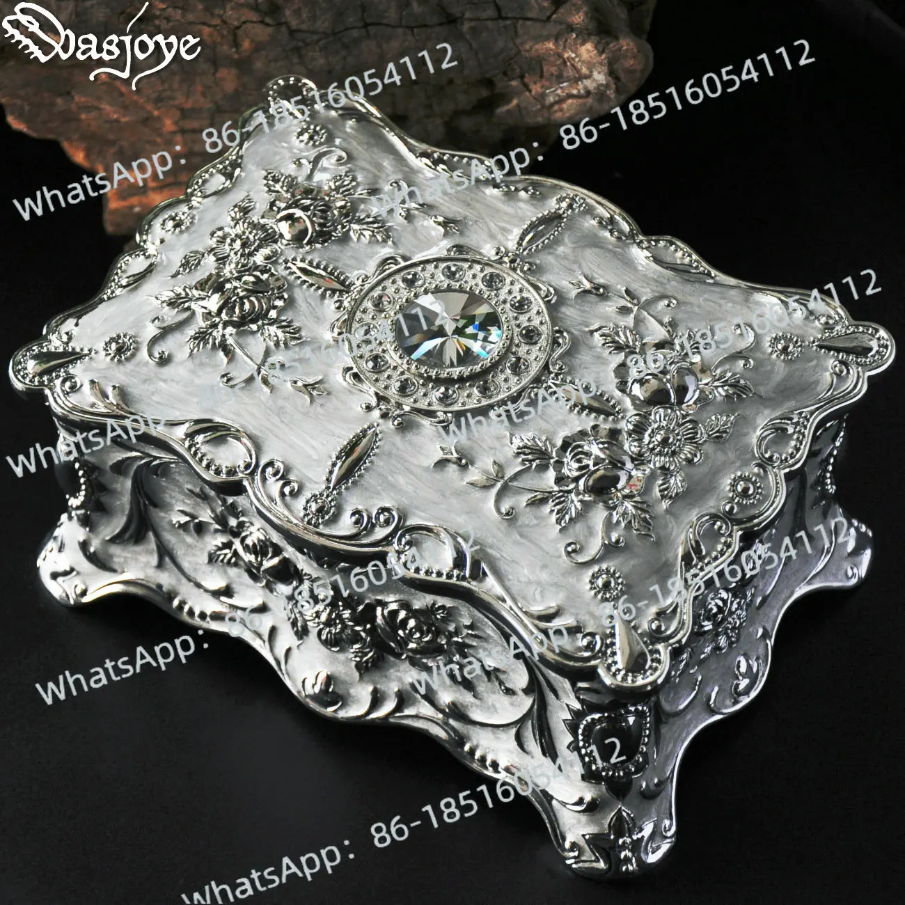 

2026-Wasjoye окрашенная Аврора, винтажная европейская корейская шкатулка для драгоценностей принцессы, шкатулка для хранения ювелирных изделий, коробка для колец