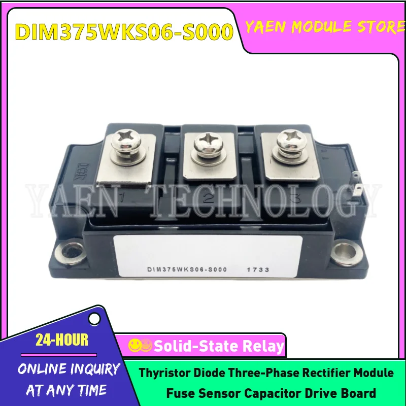

DIM375WKS06-S000 NEW ORIGINAL IGBT MODULE IN STOCK