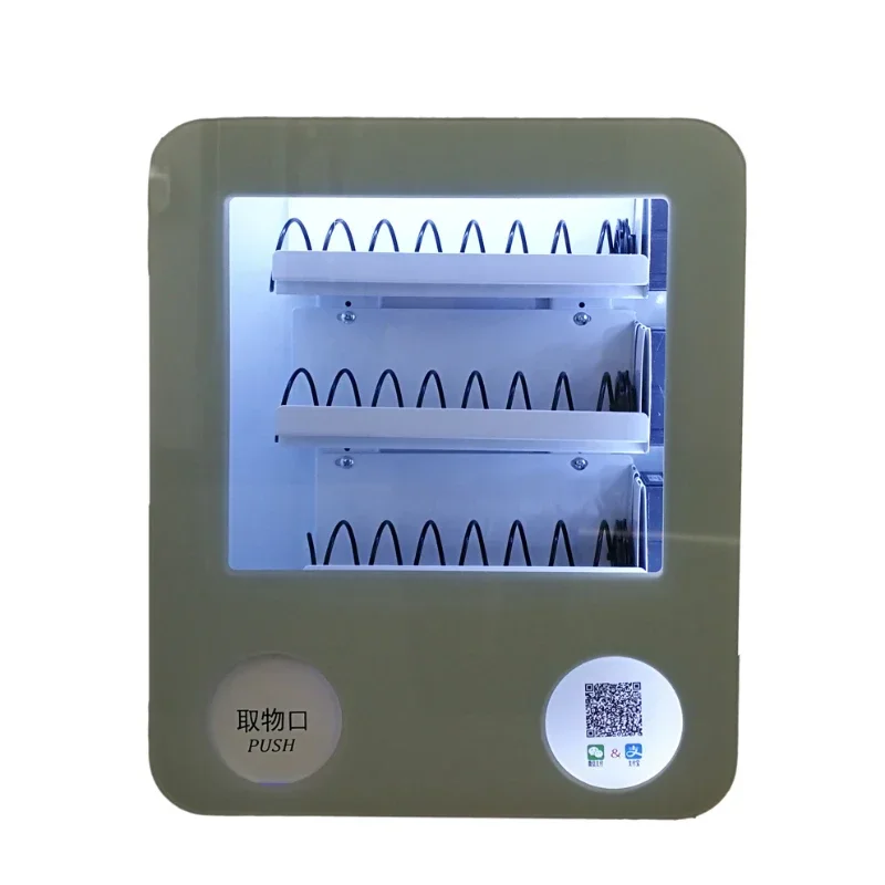 Small vending machine with QR code vending machine for condom