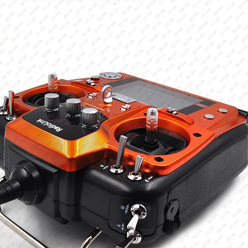 RadioLink AT10 II 2.4Ghz 12CH Transmitter with R12DS Receiver PRM-01 Voltage Return Module Battery for RC Quadcopter Fixed Wing