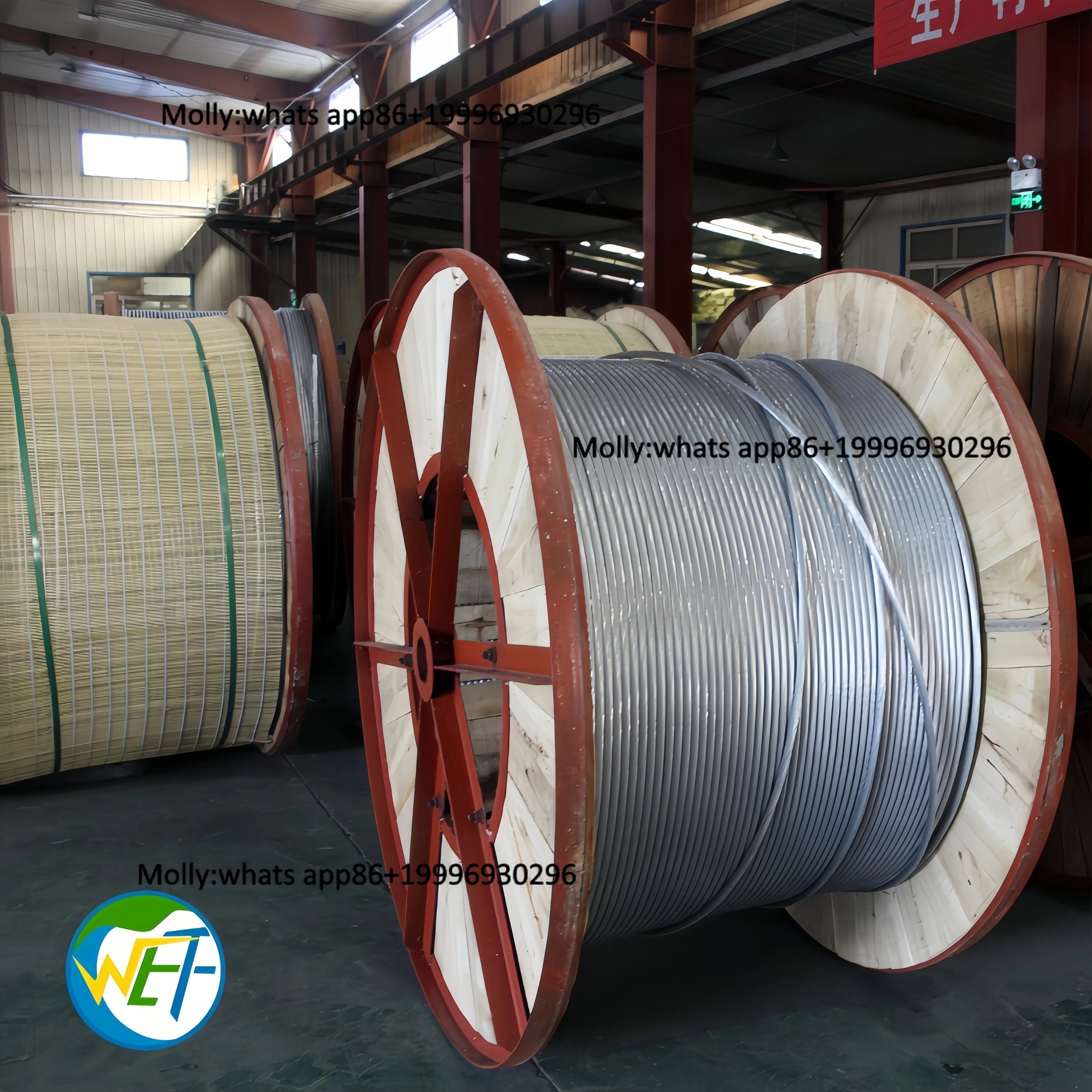 1/0 2/0 4/0 AWG Bare Aluminum Alloy Stranded Conductor AAC ACSR AAAC 35kV Overhead Transmission Line ASTM B232
