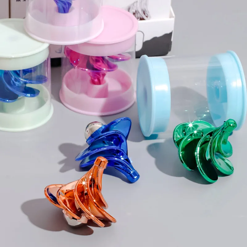 New Magnetic Wind-Powered Gyro, Popular Toy, Educational and Creative Stress-Relief Gyro, Colorful Wind-Blown Gyro with Magical