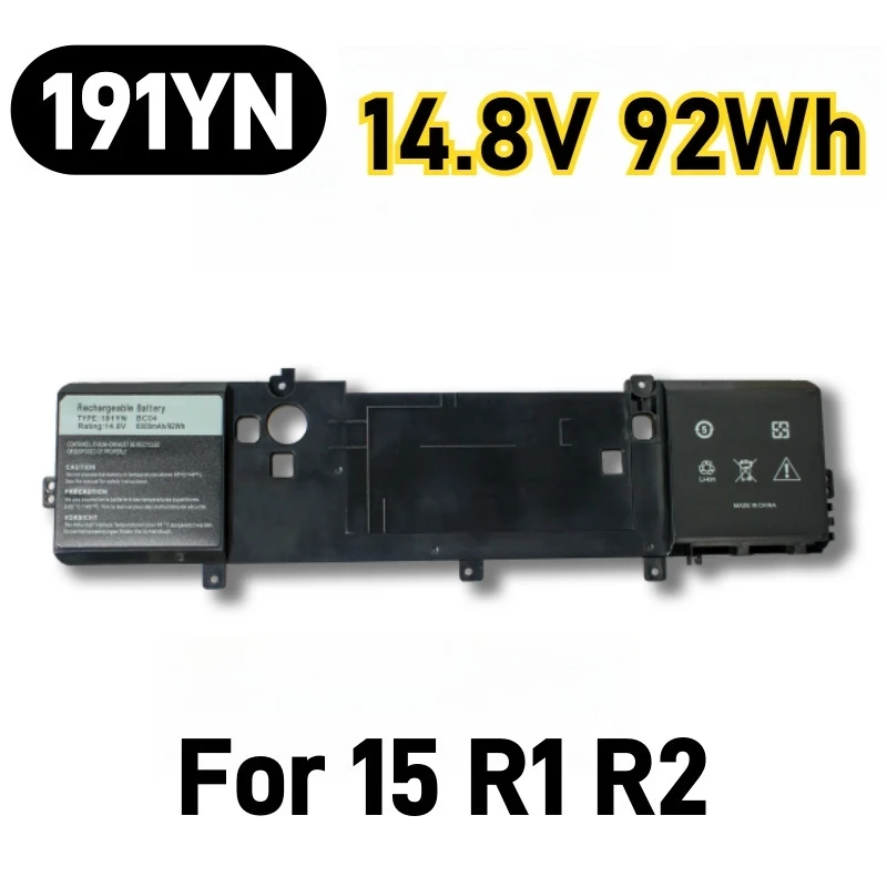 Nueva batería para ordenador portátil 191YN para Dell 2F3W1 P42F P42F002 Alienware 15 R1 ALIENWARE 15 R2