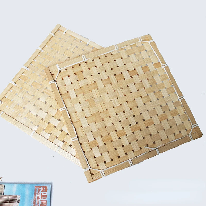 

Bamboo Woven Grid and Bamboo Block Decoration Corridor Corner Decoration Hanging Decorations