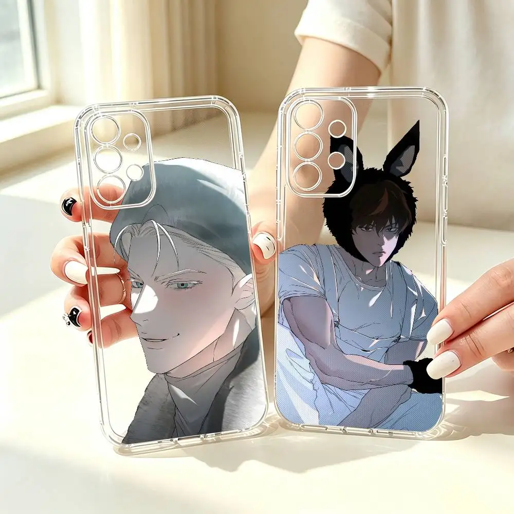 BL Manhwa Z-Zhenya-K-Kwon Taekjoo  Phone Case For Samsung S25,S24,S21,S22,S23,S30,Ultra,S20,Plus,Fe Transparent Cover
