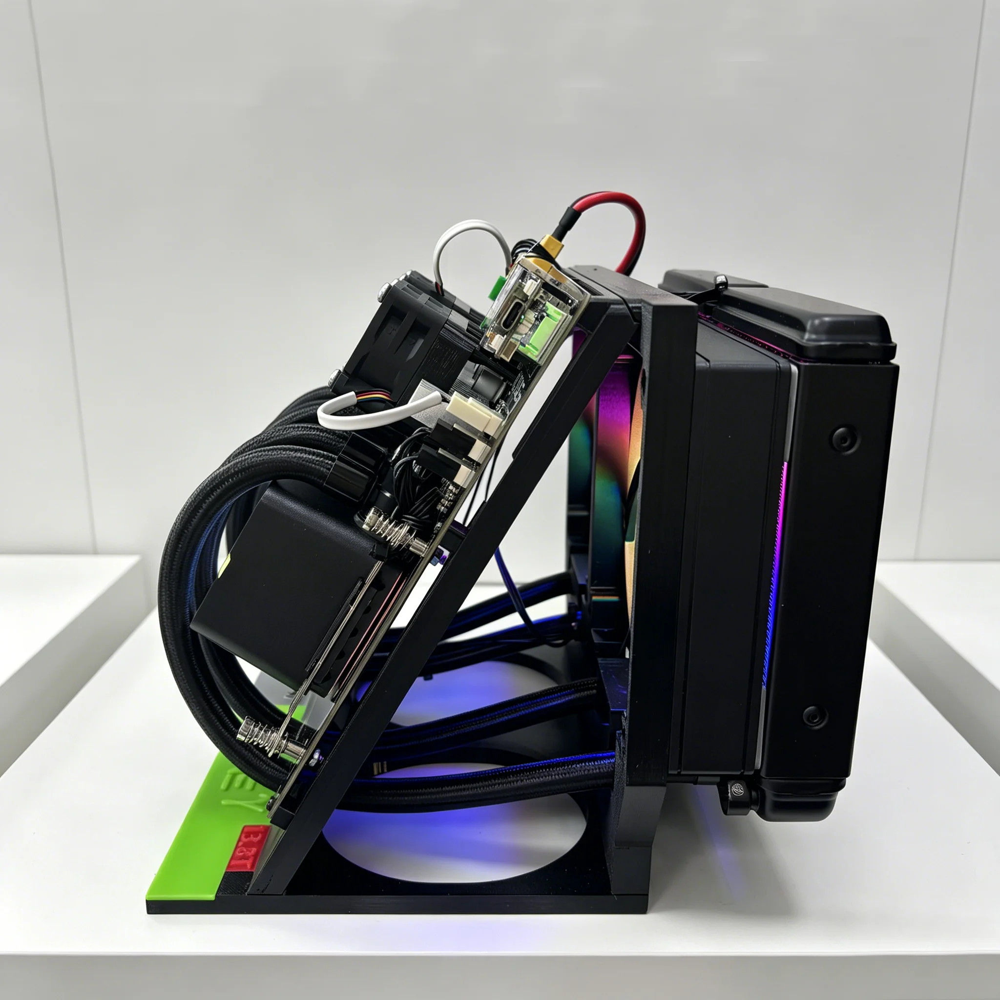 NerdOCTaxe Hydro Rev3.1 13.8Th/s 230W 8*BM1370 ASIC Chips Bitcoin Miner BTC Solo Miners Bitcoin Silent Mining Lottery Machine