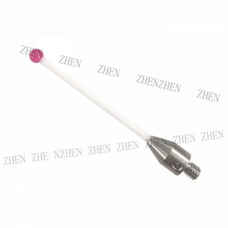 

Y M4 CMM Straight Styli 4.0mm Ruby Ball, L50mm,Ceramic Stem for Marposs 3191910866