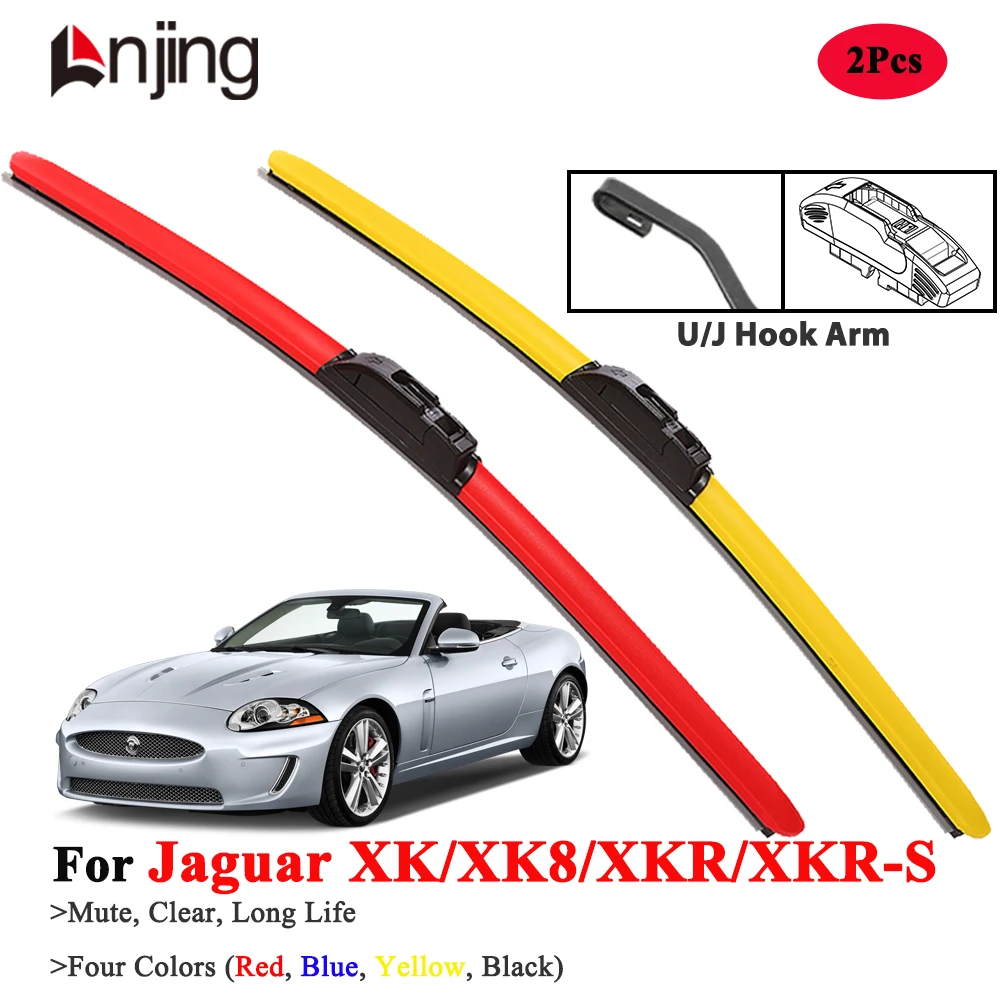 

LNJING Wiper Blades For Jaguar XK8 XK XKR XKR-S X100 X150 1996-2015