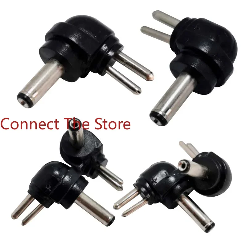 10PCS DC Connector Power Adapter DC3011 Male DC3.0*1.1 Two-pin Elbow 3011