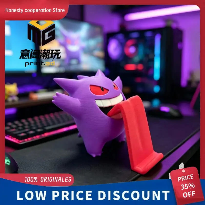 suporte-de-telefone-impresso-em-3d-gengar-pokemon-da-bandai-decoracao-de-mesa-em-roxo-vermelho-branco-e-preto-para-fas-de-anime