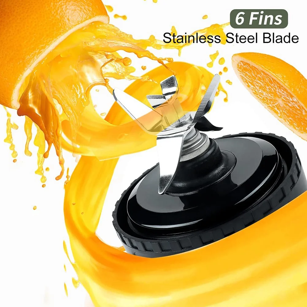 Parti di ricambio per lame estrattore a 6 alette per frullatore Nutri Ninja BL770 BL780 BL660, set di tazze monodose da 16 Oz CALDO