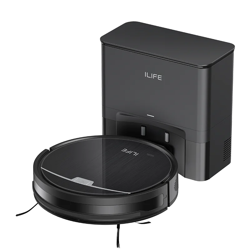 자동 비움 로봇 청소기 강력 흡입 애완동물 털 전용 이미지