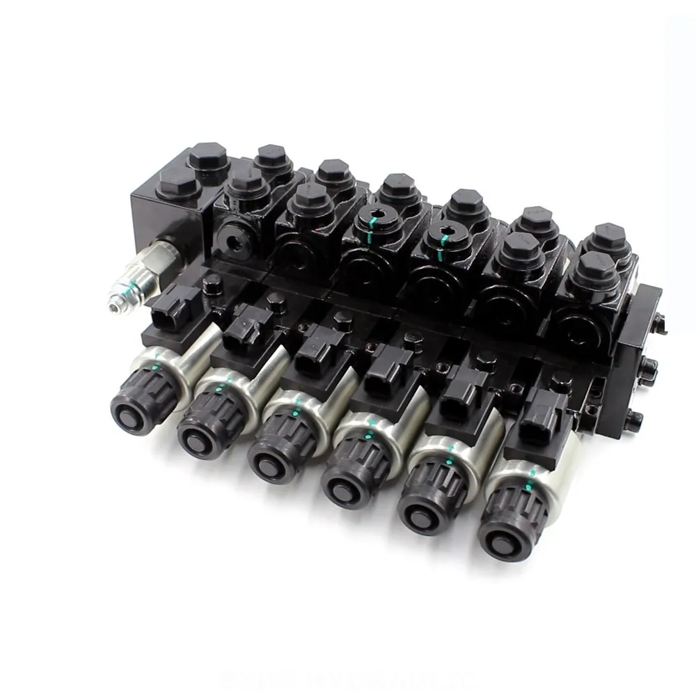 HDCF50 Solenoid 6 Spool Solenoid Control Valve | Manufacturer & Global Supplier