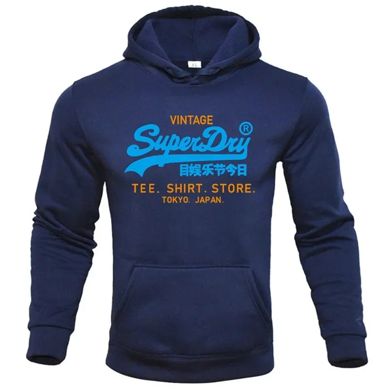 2024 Women Clothing Fashion Superdry Letter Hoody Trend Funny Men Hoodies Sweatshirts Hip Hop Streetwear Pullover Sport Hoodie