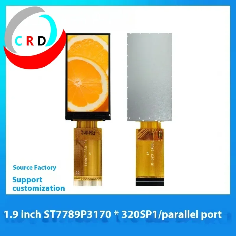 Chanruida 1.9 بوصة TFT LCD 170 × 320 وحدة ST7789 شاشة صغيرة LCD منفذ متوازي SPI