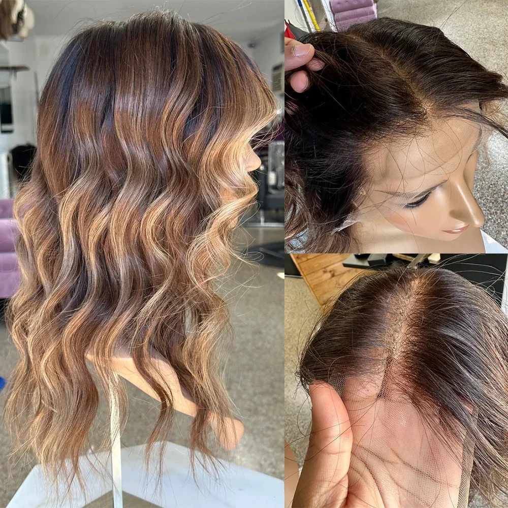 

5x5 шелковая основа, еврейские человеческие волосы с бесклеевыми мягкими длинными шелковыми объемными волнами, светлые детские волосы, HD кружевные европейские волосы, предварительно выщипанные