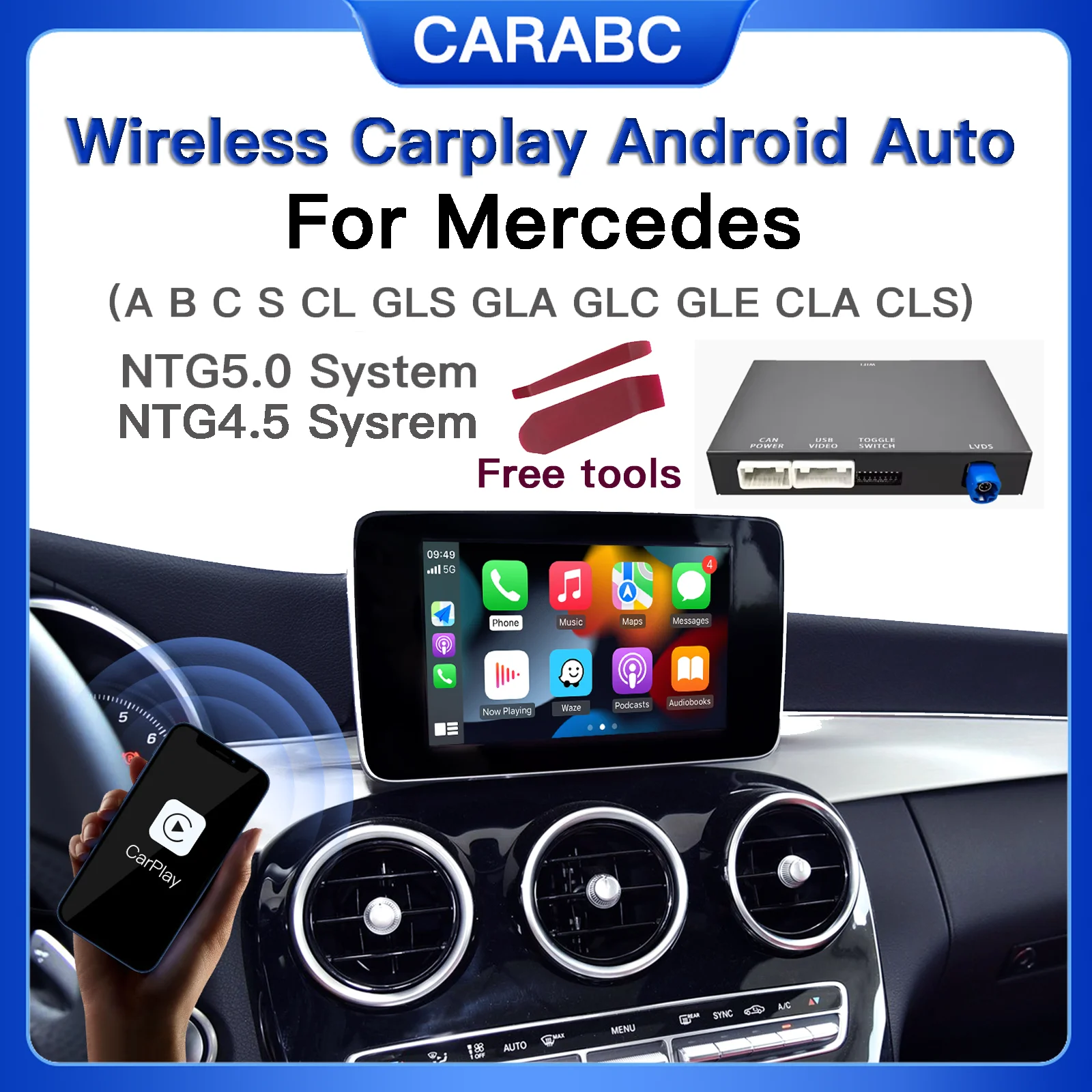 Carabc Wireless Car…