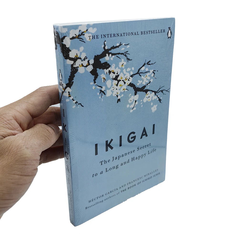 Ikigai:The Japanese Secret Philosophy for A Happy Healthy By Hector Garcia Inspirational Book for Adults Teen English Book