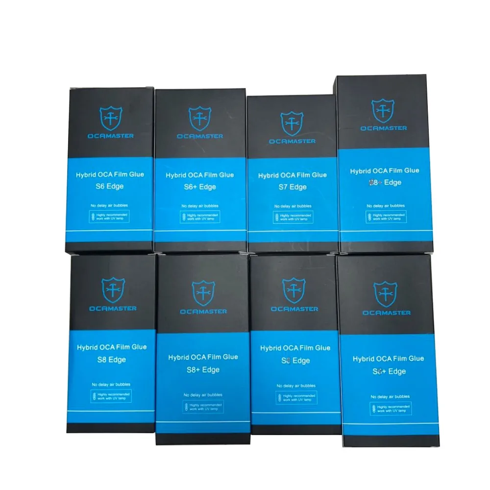 

OCAMASTER 150um 250um Out-Frame Hybrid OCA Glue For Samsung & Note Series LCD Repair Edge Screen Glass laminate OCA Refurbish