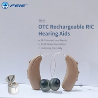 Best 16 channel Rechargeable Hearing Aid Mini Digital Sound Amplifier Wireless Ear Aids for Elderly Deafness to Severe hear Loss