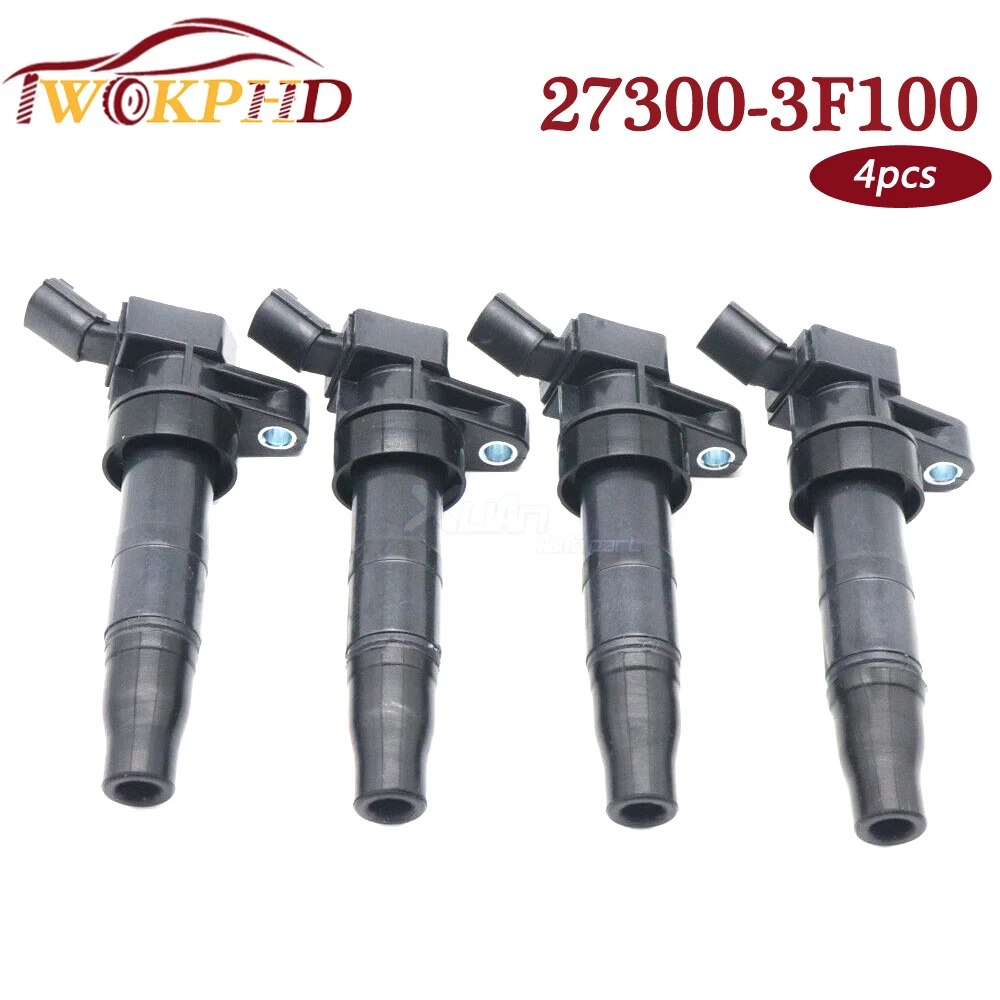 Car Ignition Coil 27300-3F100 273003F100 For Hyundai Genesis Santa Fe Sonata Tucson Kia Optima Forte Sorento Rondo UF-611