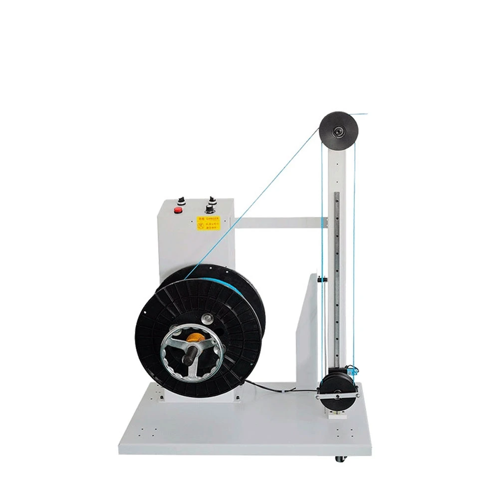 SR-400A Automatic Cable Pre Feeder Coil Tension Pay off Machine for Round/Flat Cables 50KG Spool Reel Wire Pay off