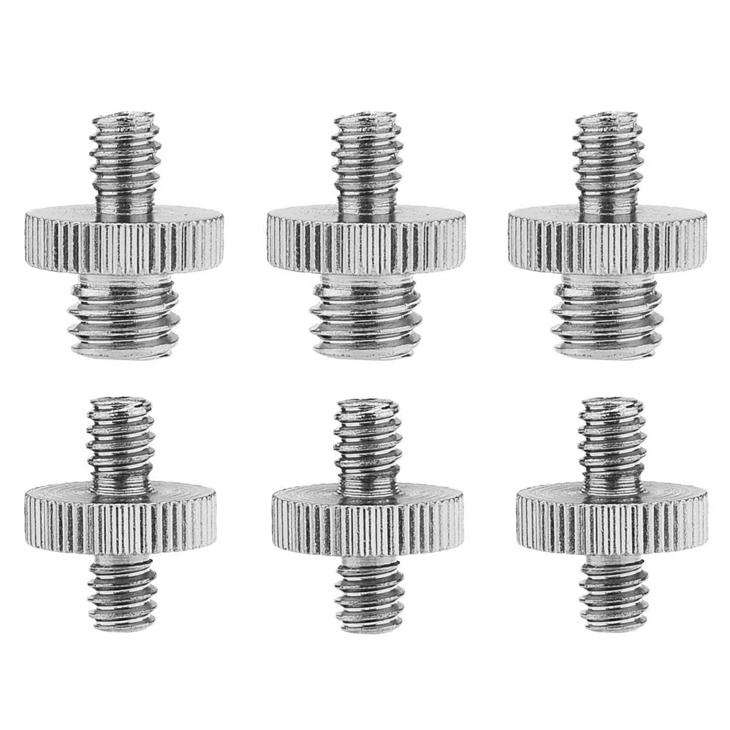 ZIZI 2 Set 21 Pcs 1/4 Inch And 3/8 Inch Camera Screw Adapter Converter Threaded Mount Set For Tripod Monopod Ballhead Light Stan